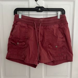 Raspberry Cargo Shorts